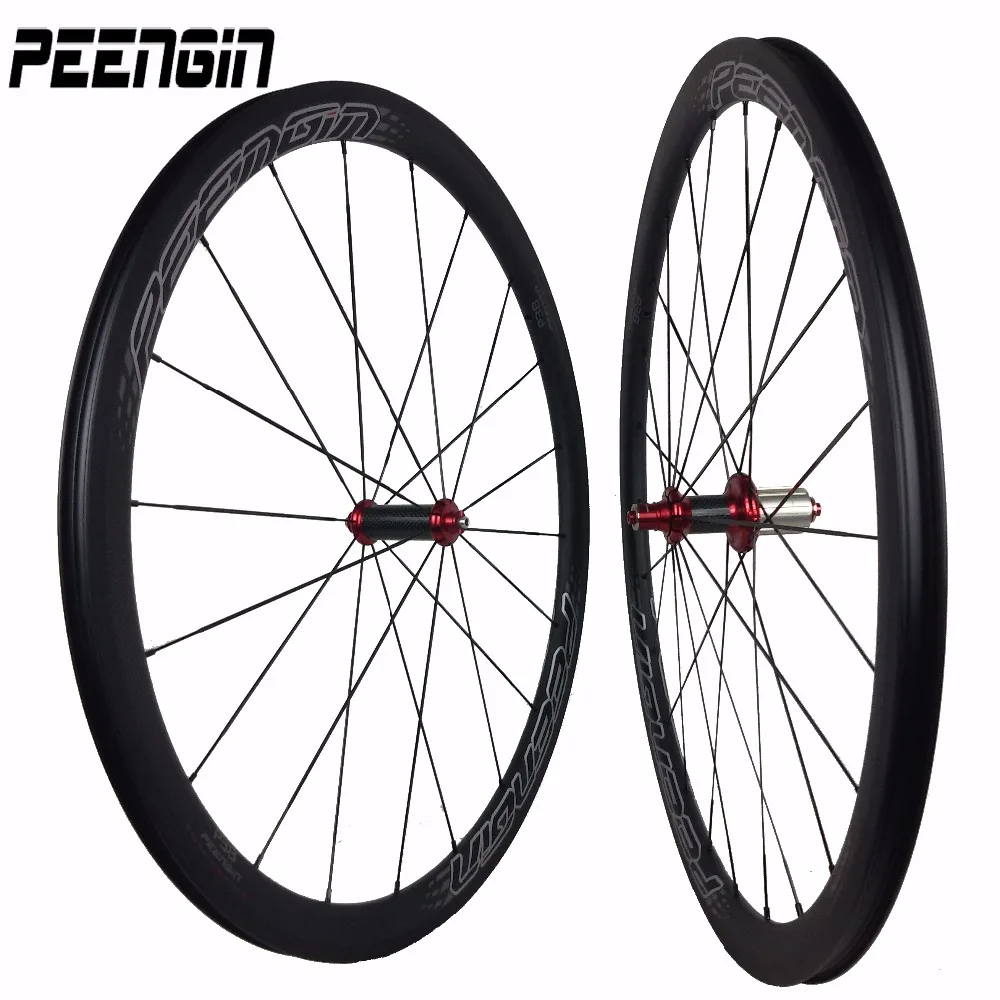 No Outer Holes Carbon Wheels 38/50/60/88mm 23mm Wide Clincher Tubeless R13/R36 Straight Pull Low Resistance Ceramic Hub Wheelset