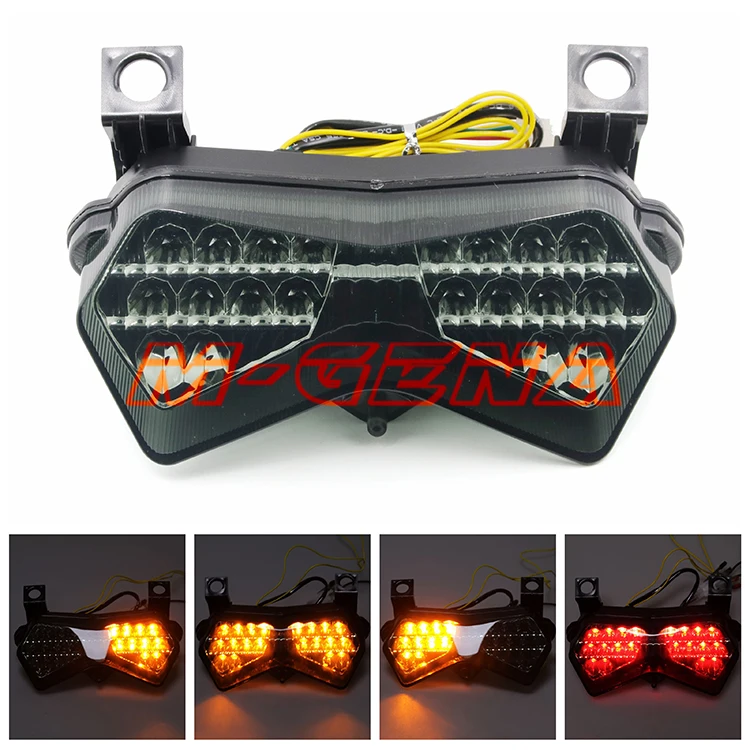 

Motorcycle Rear Turn Signal Tail Stop Light Lamp Integrated For ZX6R 636 ZX6RR Z750S 2003 2004 Z1000 2003-2006 03 04 05 06