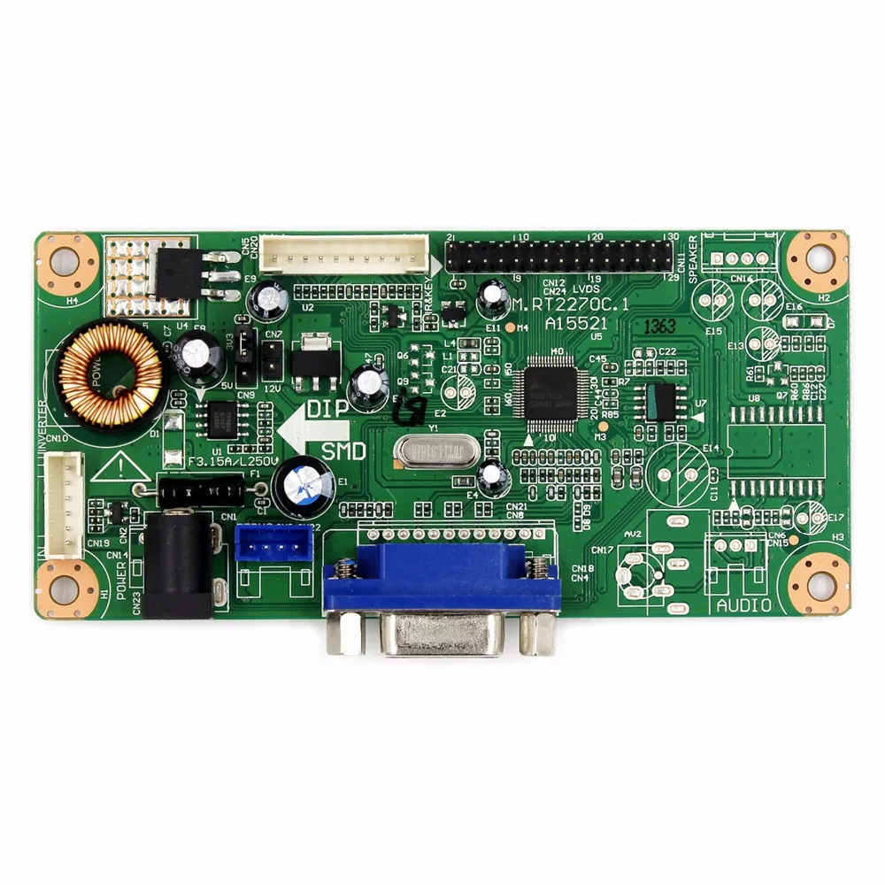 Плата контроллера с ЖК-дисплеем VGA RT2270, 10,1 дюйма, 1366x768, B101XAN01.3, IPS ЖК-экран, резистивная сенсорная панель