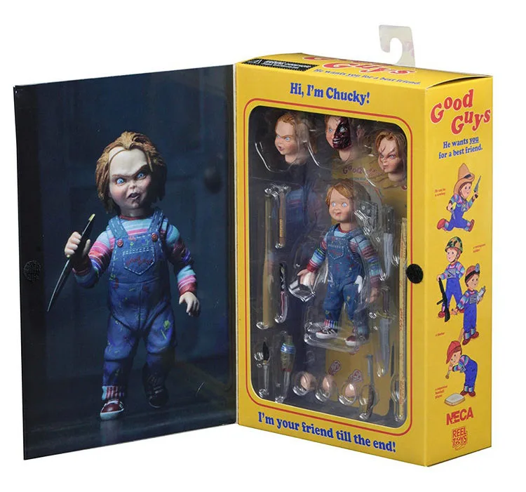 NECA 15cm CHUCKY Child's Play Scary Bride of Chucky Horror Good Guys PVC Action Figure Collectible Model Toy Doll