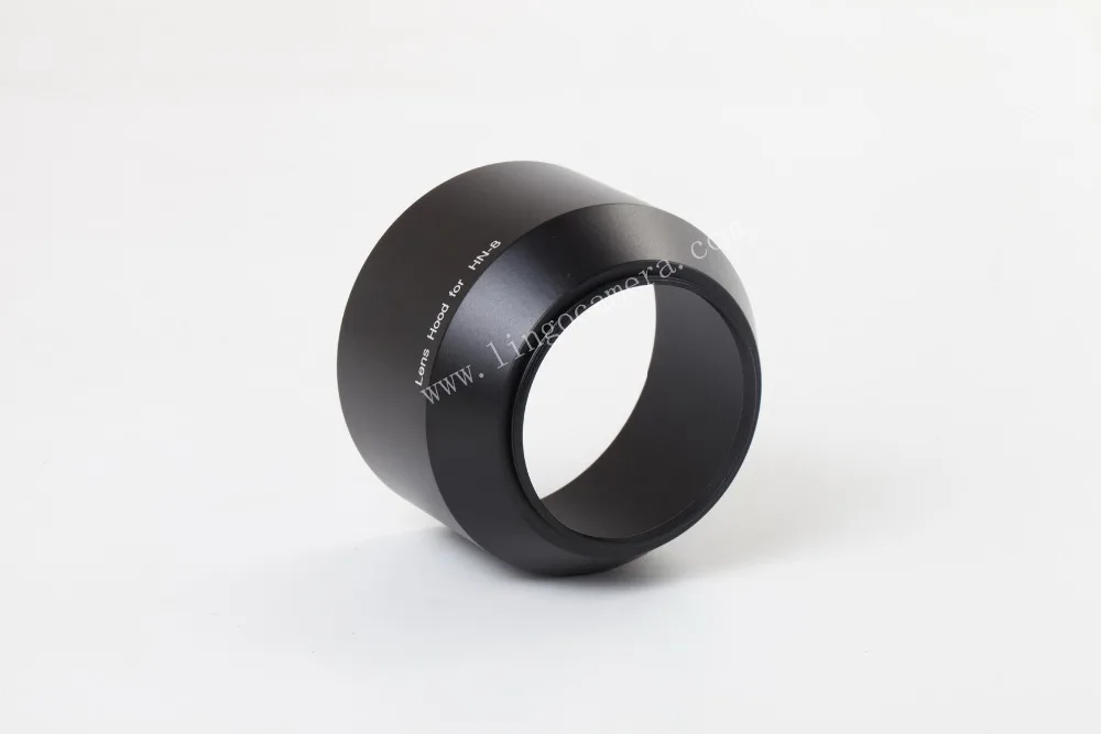 جديد أسود HN-8 عدسة معدنية هود 52 مللي متر ل 105 مللي متر/2.5 و 135 مللي متر/3.5 العدسات