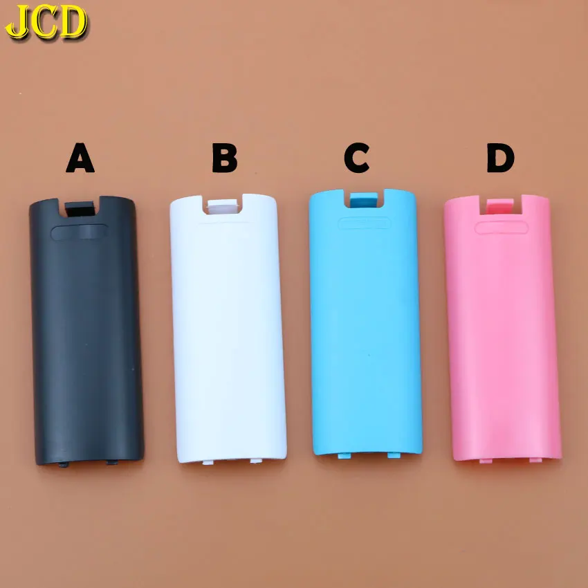 

JCD 1PCS Battery Back Door Cover For Wii Remote Wireless Controller ABS Battery Lid Door Pack Shell Case