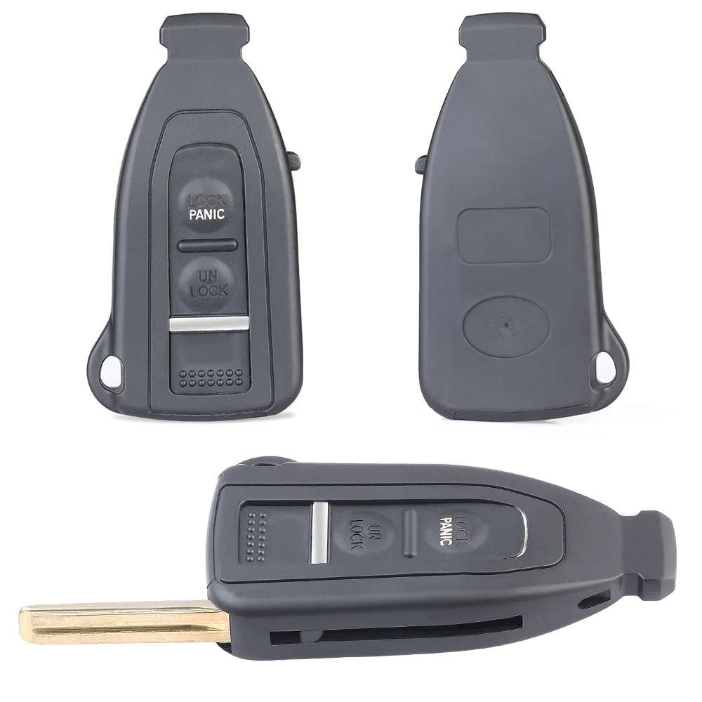 KEYECU 2 pulsanti/3 pulsanti di ricambio Smart Prox Remote Key Shell Case Housing per 2002 2003 2004 2005 2006 Lexus LS430