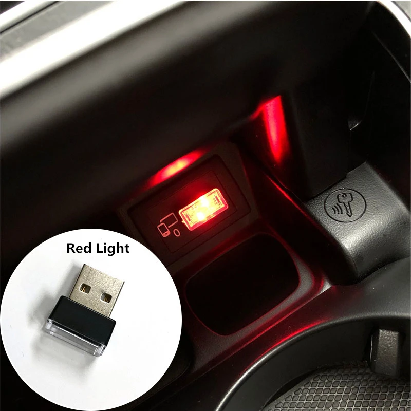 1pcs Car-Styling USB Atmosphere LED Light Case for Buick Regal Lacrosse GL8 ENCORE Enclave Envision Park Avenue Royaum VERANO