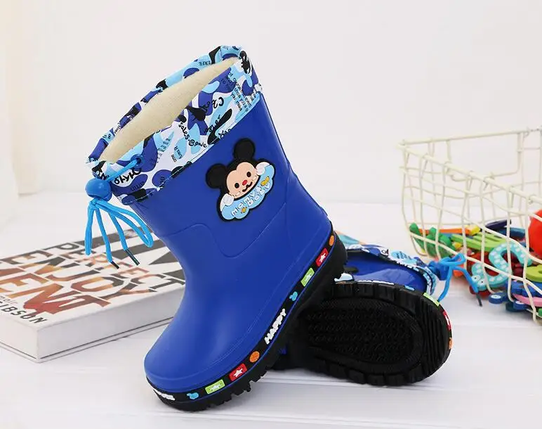 kids shoes New Fashion Classic Children\'s Shoes PVC Rubber Kids Baby Cartoon Shoes Children\'s Water Shoes Waterproof Rain Boots