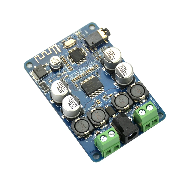 

2 channel TDA7492P Bluetooth Receiver Amplifier Audio Board 25WX25W Speakers Modified Music Mini Amplifiers Diy