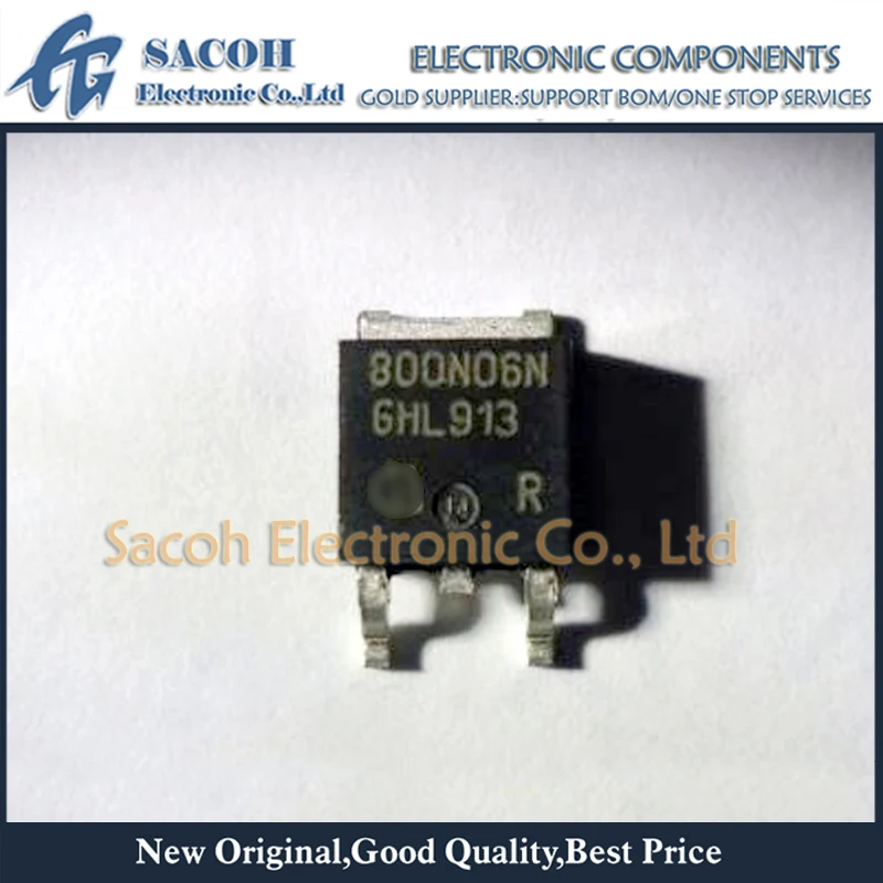 

New Original 10Pcs/Lot IPD800N06NG IPD800N06N 800N06N TO-252 16A 60V OptiMOS-T Power-Transistor