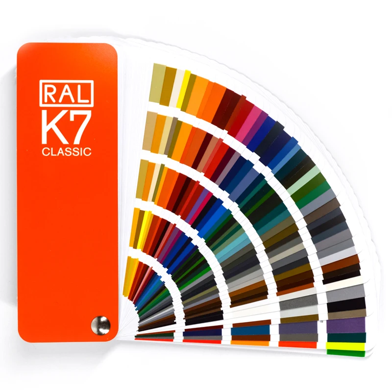 Free Shipping Germany RAL K7 International Standard Color Card Raul - Paint Coatings with Gift One Box