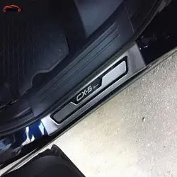 For Mazda CX-5 CX 5 CX5 2017 2019 Original Threshold Bar Car Accessories Door Sill Plate Protector Threshold Pedal Trim Styling