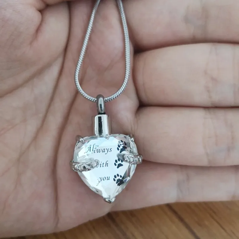 

Ожерелье IJD9790 с надписью «Always With You & Paw»