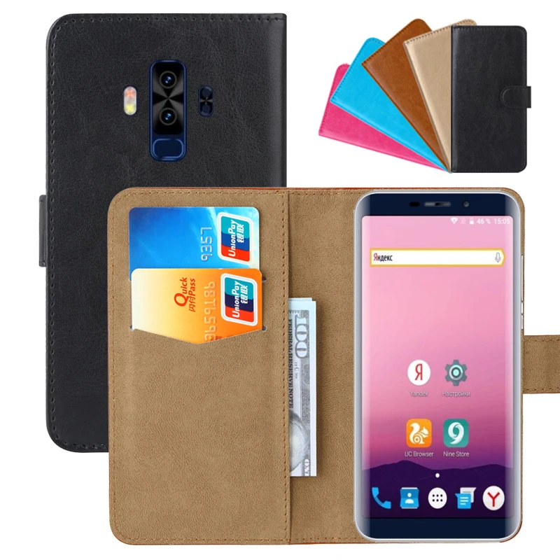 Роскошный чехол-кошелек для Ark Elf S8, Ретро флип-чехол из искусственной кожи, чехол с ремешком