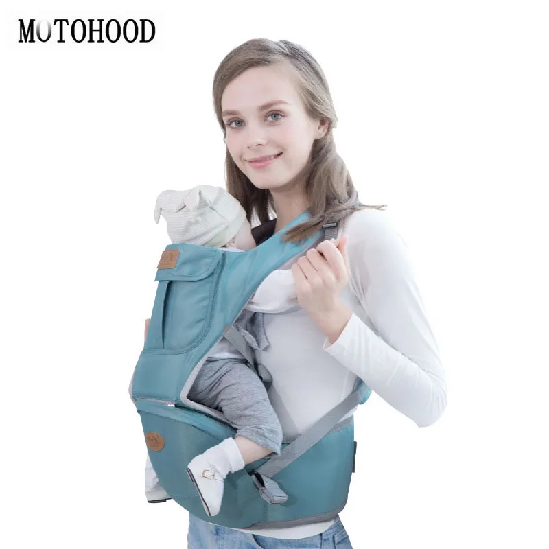 

MOTOHOOD Multifunction Baby Carriers Front Facing Side Carry Infant Backpacks Breathable Kangaroo Hipseat Baby Sling