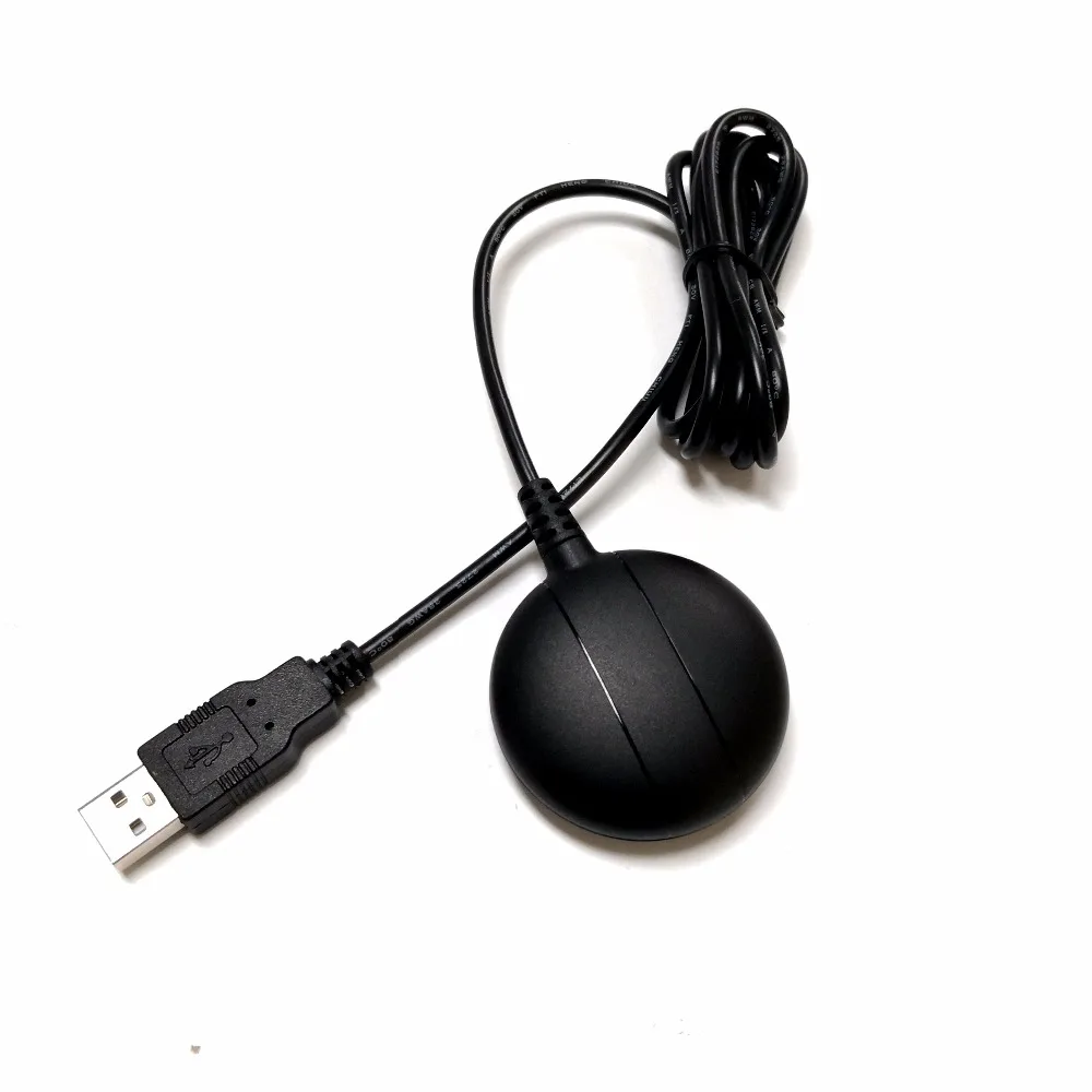 1PCS Free Shipping  USB GPS receiver Interface  GPS Module with Antenna Receiver Replacement BU353S4  Cable1.5