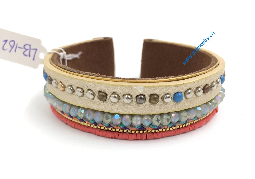 2015 New European Jewelry Suppliers leather bracelet handmade weaving wrap bracelet vintage bangle bracelet  for women girl