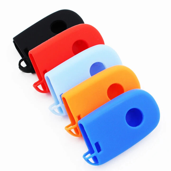 YAQUICKA  Silicone Car Key Cover Case Shell Bag For Fiat Ottimo Viaggio Car Key Remote Fob