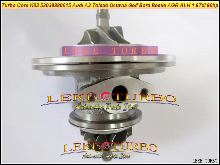 Turbo Cartridge CHRA K03 15 53039700015 53039880015 454159 Turbocharger For AUDI A3 Octavia VW Golf Bora Beetle AGR ALH 1.9L TDI