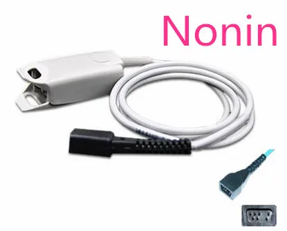 

Nonin 7 pin Resuable Adult Finger Clip SpO2 Sensor Compatible for Nonin: 2120, 2500, 2500A , L=3M,free shipping ,factory price