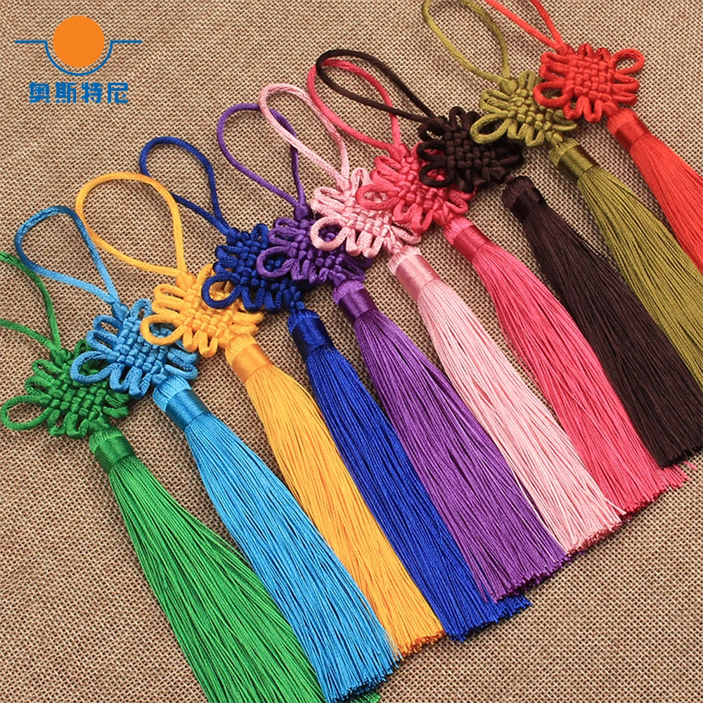 10pcs Small size Festive tassels Pendant small Chinese knot pendant for decorations