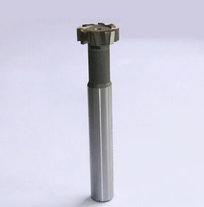 

Free Shipping New 30mm x 12mm Cutting Tool 16mm Straight Shank 8 Flutes HSS T Slot End Mill