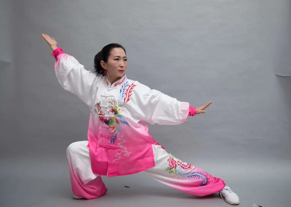 Taichi uniform Taiji clothing, embroidered kungfu Taichi clothing, tailor-made clothing, martial arts competition Wushu clothing