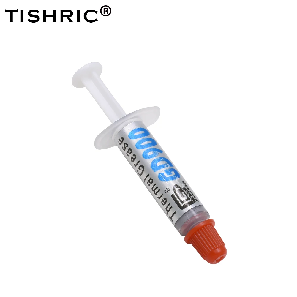 

TISHRIC 10PCS 1g Long/short GD900 Thermal Grease Heatsink Plaster Thermal Paste Water Cooling Lquid Metal Cooler