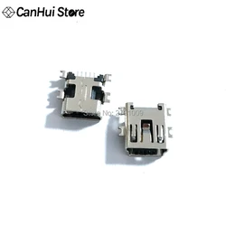 10pcs Mini USB 5pin Female Socket Connector 4foot for Tail Charging Mobile Phone Data Interface Broken Plate USB Female Seat MP3