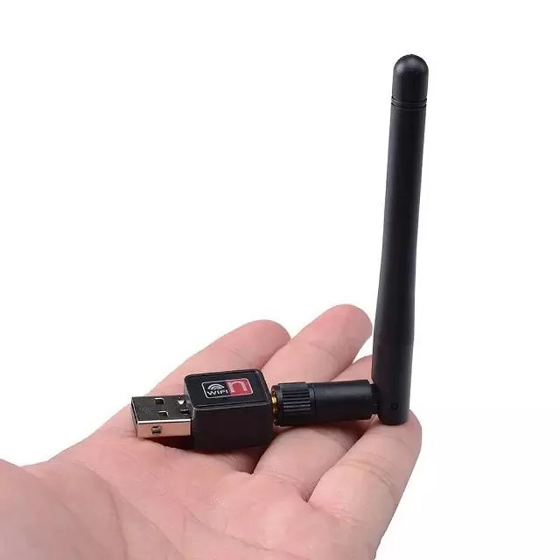 

Wireless WiFi Adapter 2dBi Wi-Fi Antenna 150Mbps Lan Wireless Network Card Portable USB 2.0 Receiver Adaptador 802.11b/g/n