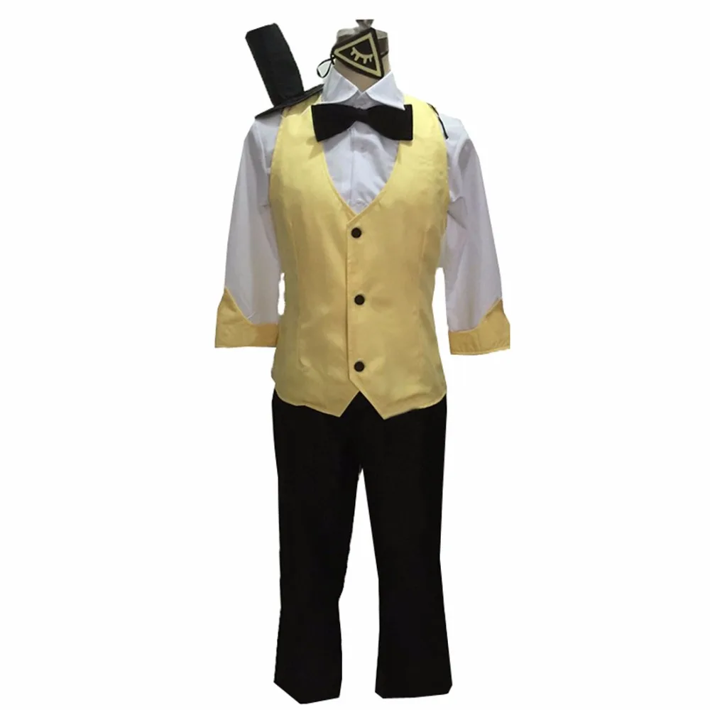 2018 Gravity Falls Bill Cipher Cosplay Costume Mystery Attack Outfit Halloween Costumes