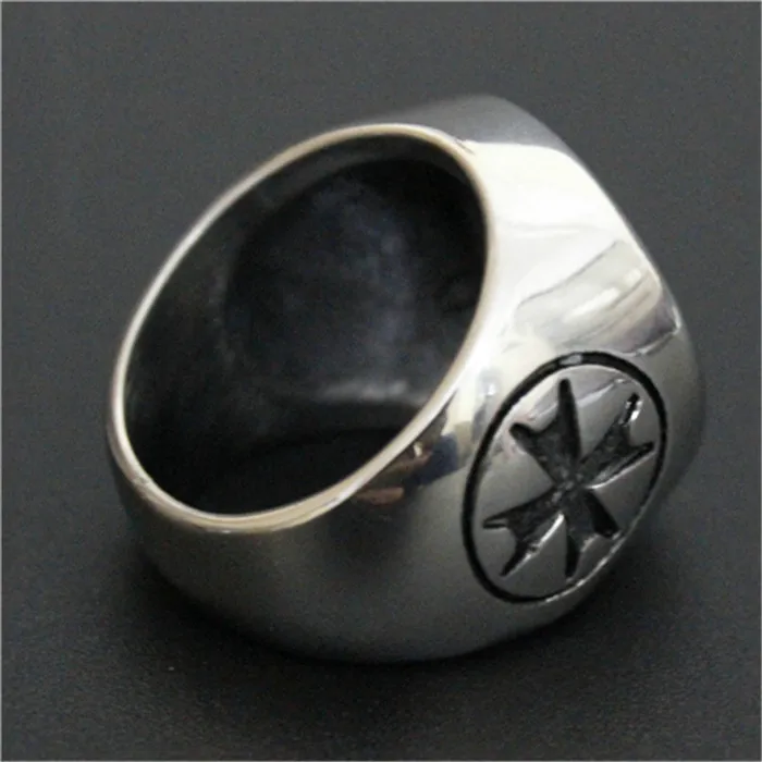 Riding Horse Solider Ring 316L Stainless Steel Man Boy Christmas Cool Design Classical Ring