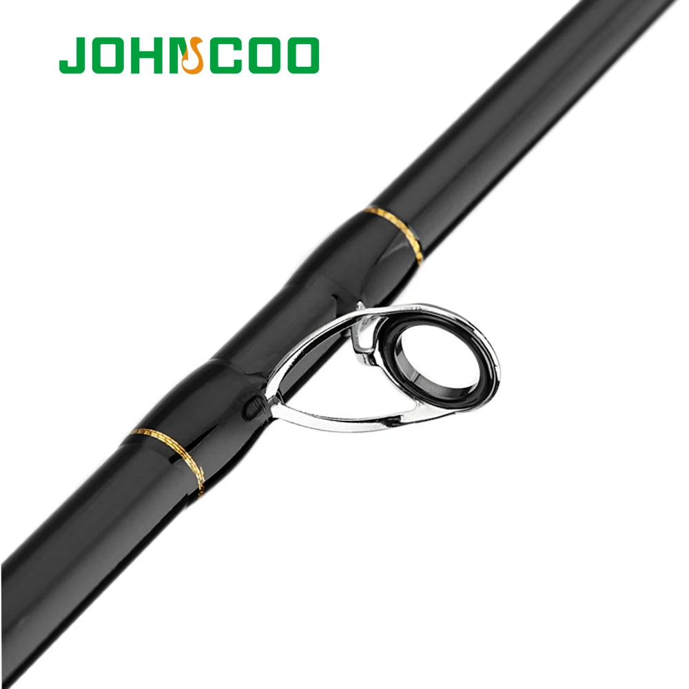 JOHNCOO Steed Carbon Casting Fishing Rod Casting Travel Rod 2.1m 2.4m 2.7m 4 Section M Power 5-20g Fast Action sensitive tip