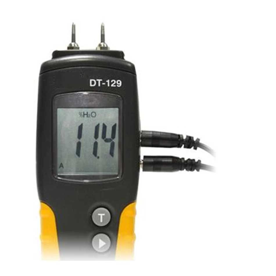 DT-129 المهنية الخشب الرطوبة الخشب محتوى الرطوبة قياس مقياس الرطوبة درجة الحرارة الرطوبة اختبار 150 أنواع الخشب