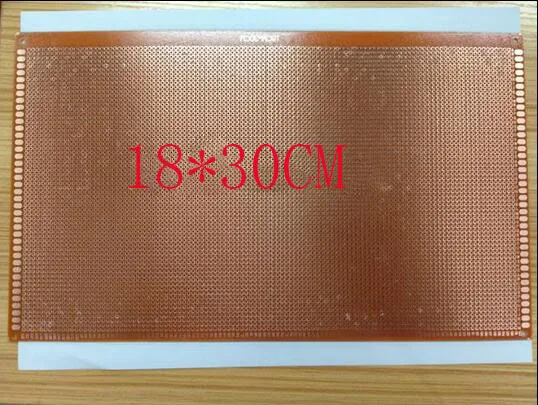 free shipping 10pcs 18*30CM 1.6mm single-sided bakelite universal board  with holes board test board Selling