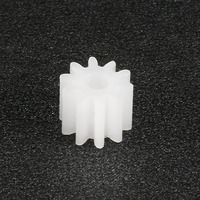 30Pcs 082/092/102/142/162/182A Plastic Gear 0.5 Modulus 8/9/10/14/16/18 Teeth DIY Handmade Toy Accessory Motor Transmission Gear