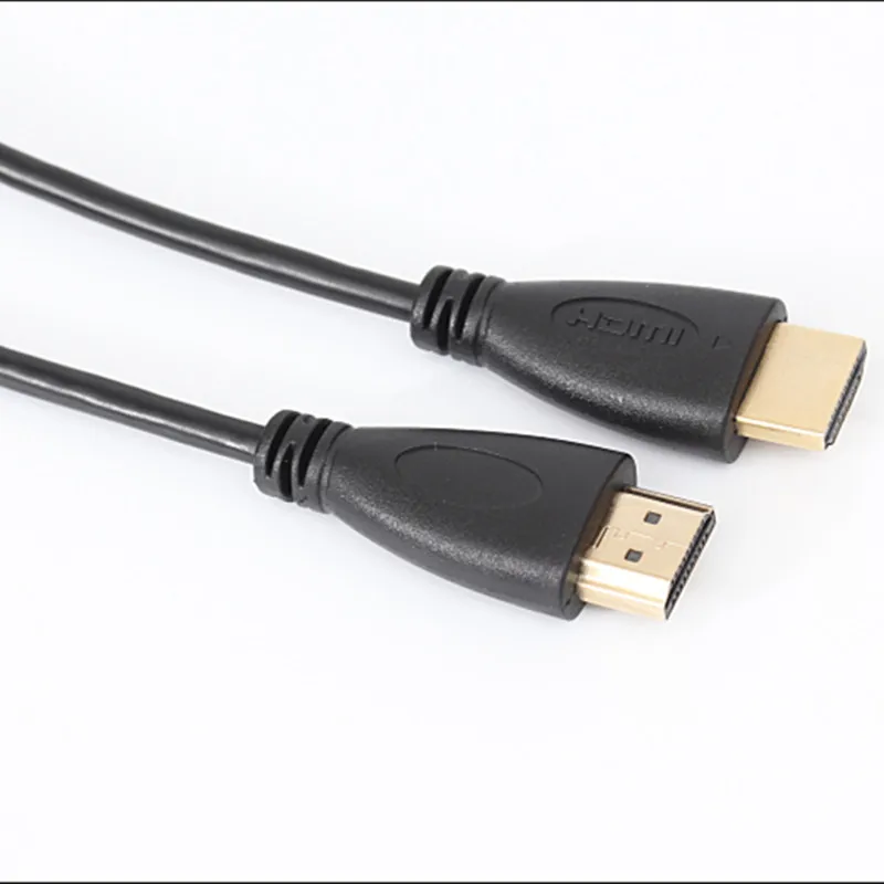 Cable macho a macho compatible con HDMI, enchufe chapado en oro, Cable HD 1,4 versión 1080P HDTV para Xbox/PS3/3D 0,5 m/1,5 m/3m/5m/10m