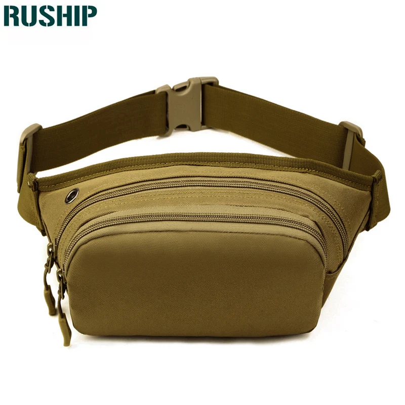 

Tactics Waist Pack Men Women Fanny Pack Bum Bag Hip Money Belt Travelling Mountaineering Bicycle Mobile Phone Bag Hunting Bag