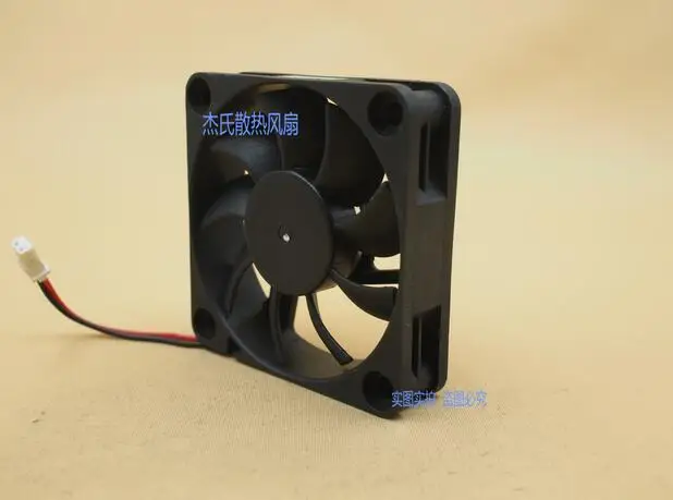 Original FD126015LB 6015 6CM 12V 0.075A 2 wire single ball silent cooling fan