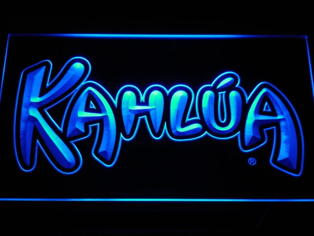 a190 KAHLUA Liqueur Neon Light Signs