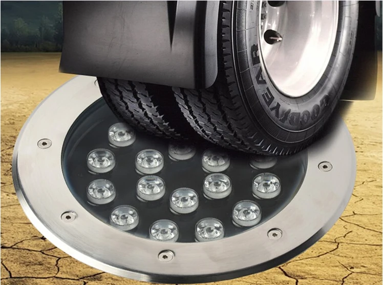 NEUE 5W/6W/7W/9W/12W/15W18W 24W LED Outdoor Boden Garten boden LED Unterirdischen Vergraben Lampe Spot Landschaft Licht AC110V 220V IP67 – Detail 15