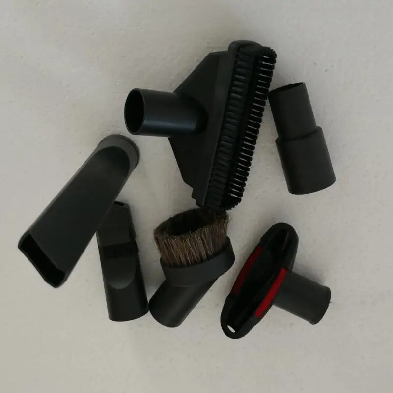 Piezas de aspiradora de 32mm o 35mm, cepillo de boquilla multifuncional, juego de herramientas de limpieza, kit de herramientas 6 en 1