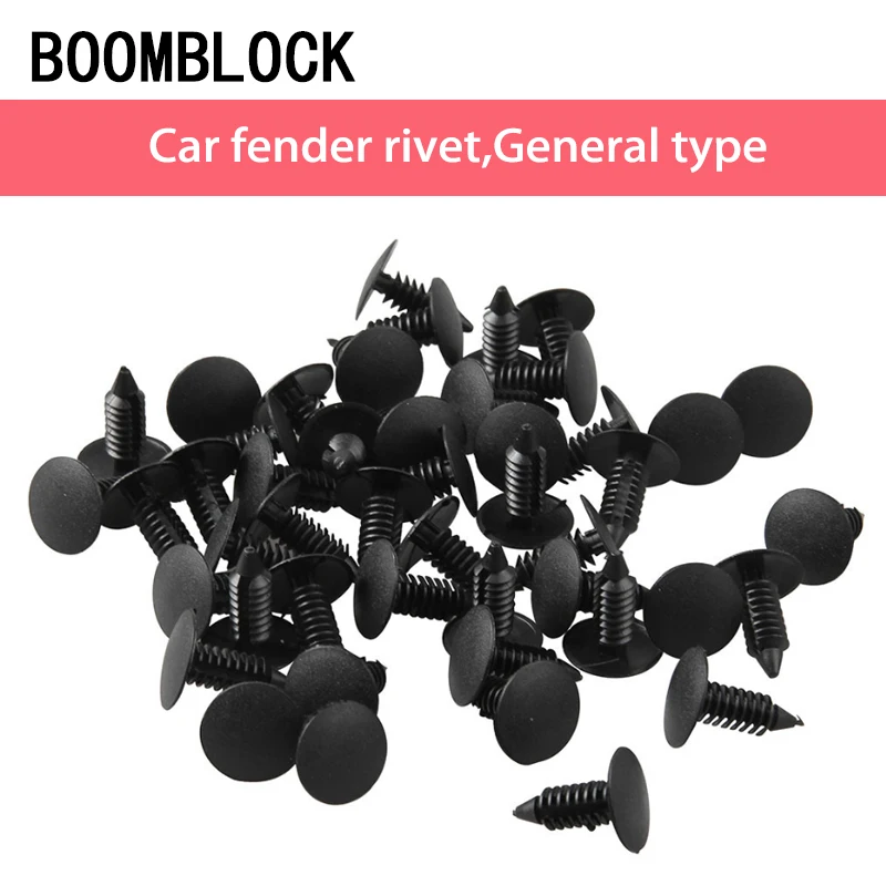 50x Car Bumper Door Clips Retainer Fender Rivet For Skoda Octavia A5 A7 2 Rapid Fabia Yeti Superb Volvo XC60 XC90 Accessories