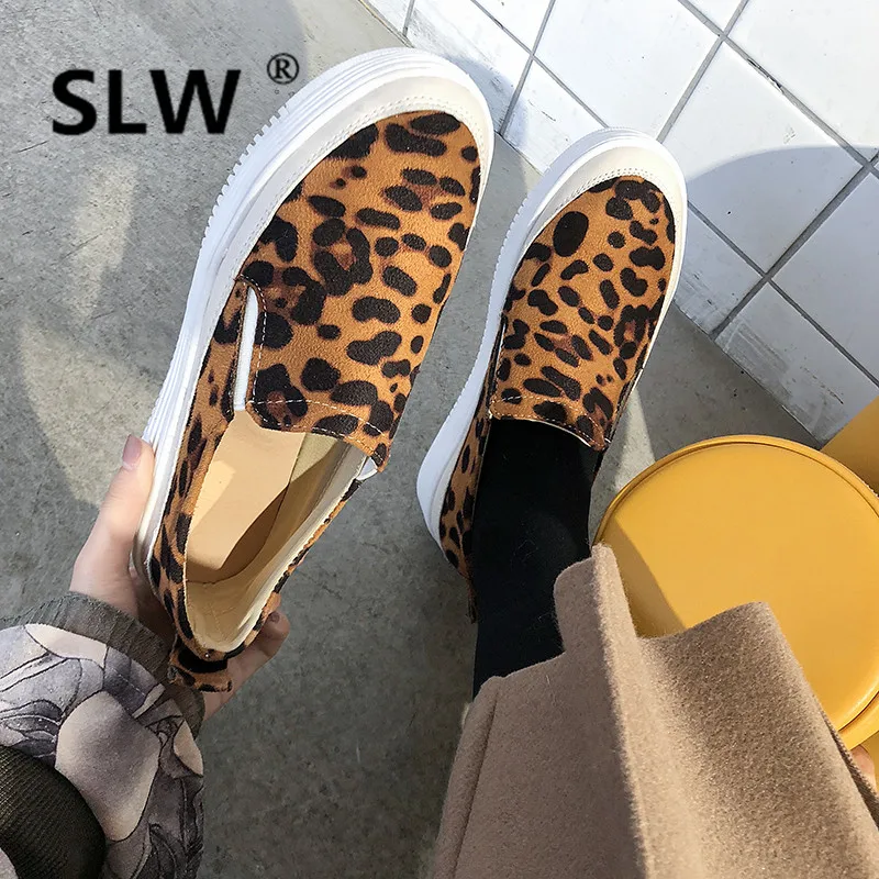 autumn flat fashion new Lace-Up Loafers platform 2023 spring Casual Shallow women PU Flat Platform Round Toe Slip-On Rubber