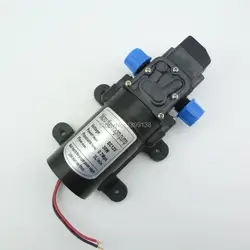 30W 3L/min Automatic pressure switch self priming diaphragm portable dc water pump high pressure 12V