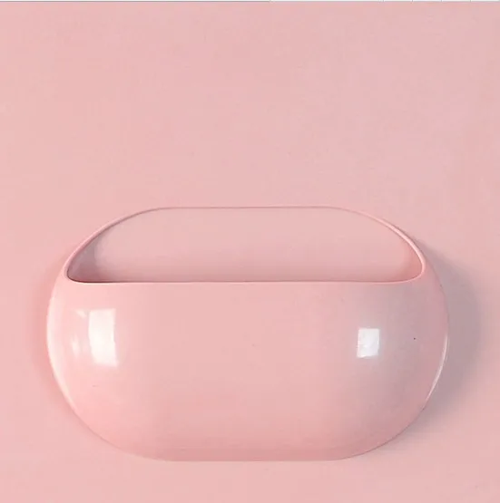 1PC Self-adhesive kitchen storage box organizer toilet bathroom storage rack wall shelf OK 0209