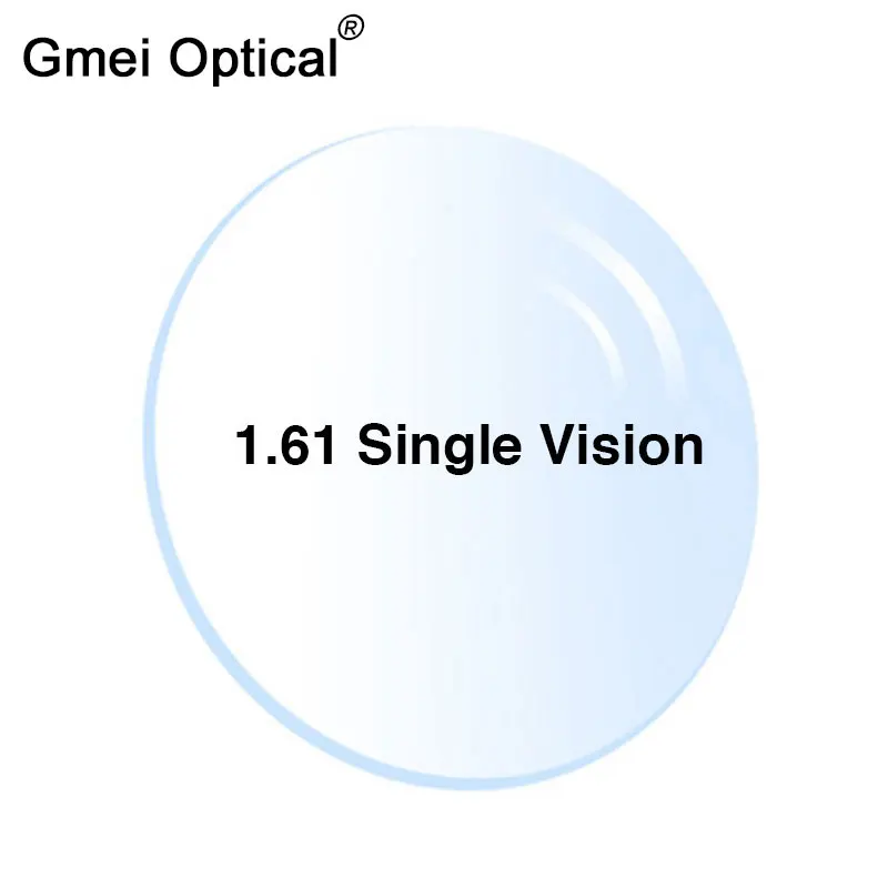 Radiation Protection 1.61 High-Index Thin Clear Optical Lens HMC EMI Asphere Anti UV Myopia Hyperopia Prescription Lenses