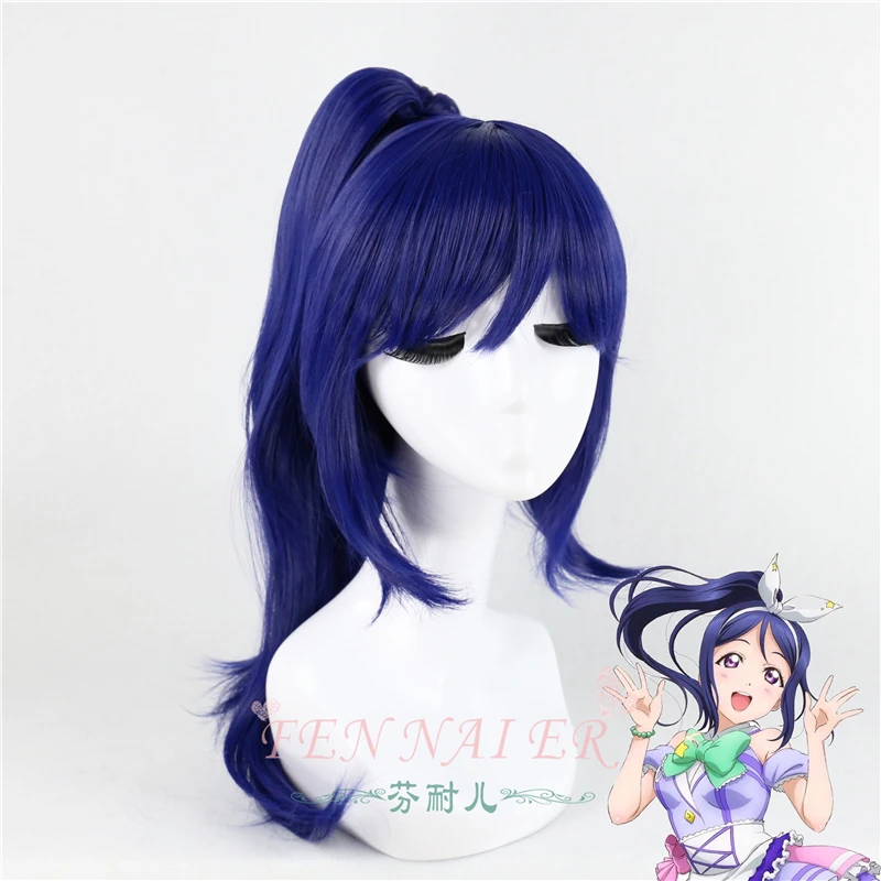 

Kanan Matsuura Love Live Sunshine Cosplay Wig Women Synthetic Hair Lovelive Matsuura Kanan Love Live Anime Cosplay Wig+Wig Cap