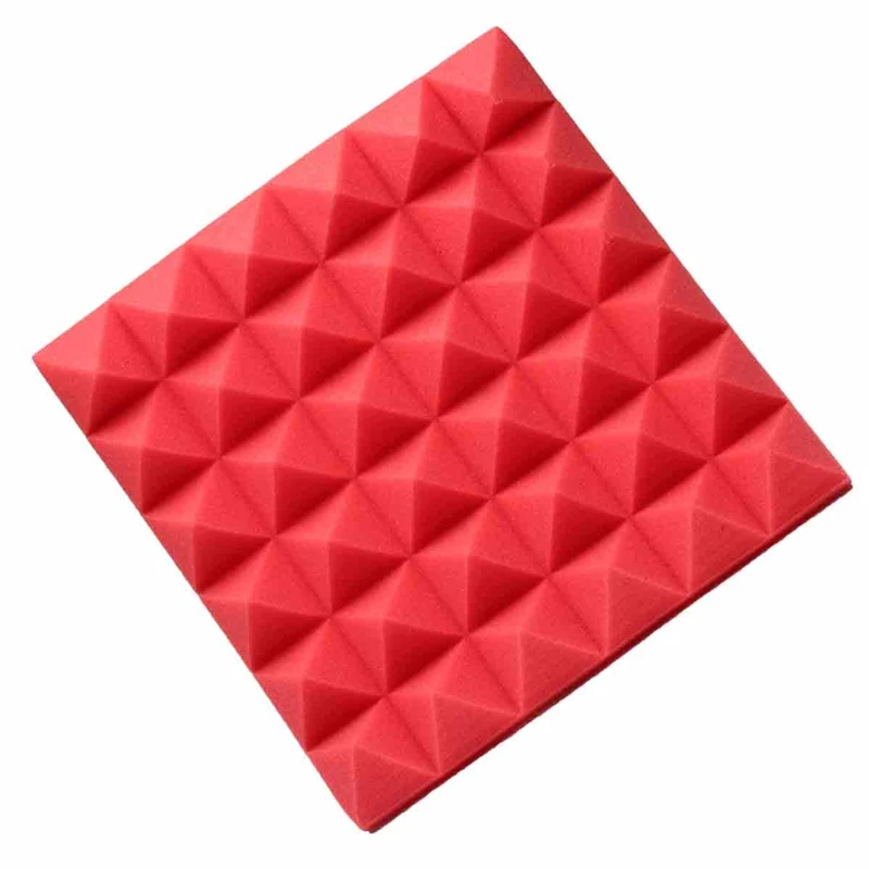 30*30*5cm 4 Colors Studio Acoustic Soundproof Foam Sound Absorption Treatment Panel Tile Wedge Protective Sponge