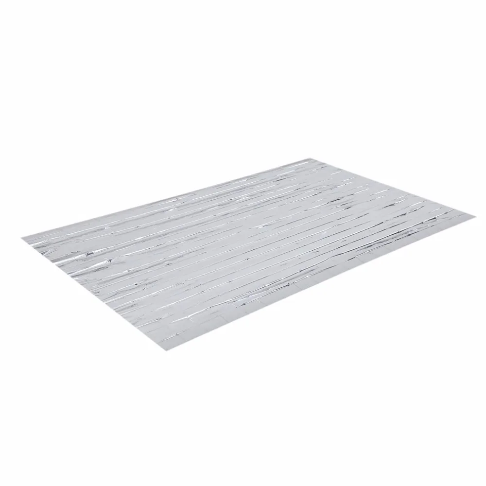 Large size Waterproof Disposable Outdoor Military Survival Emergency Rescue Space Foil Thermal Blanket First Aid Sliver Curtain image 4