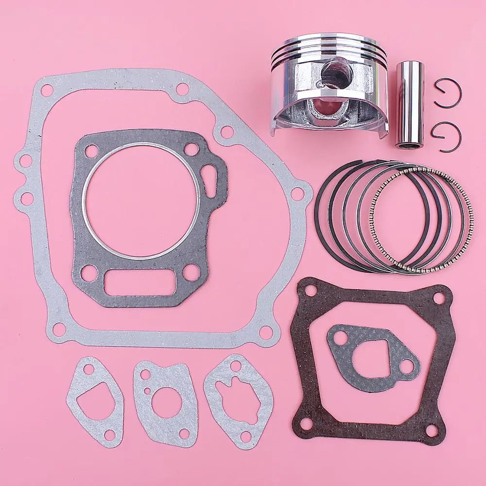 70mm Piston Ring Full Gasket Set For Honda GX220 170F Gasoline Engine Replace Part