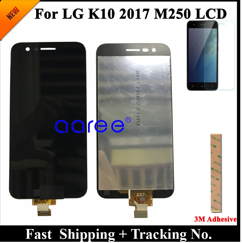 100% tested LCD For LG K10 2017 LCD For K10 2017 Display M250 M250N M250E M250DS Display LCD Screen Touch Digitizer Assembly