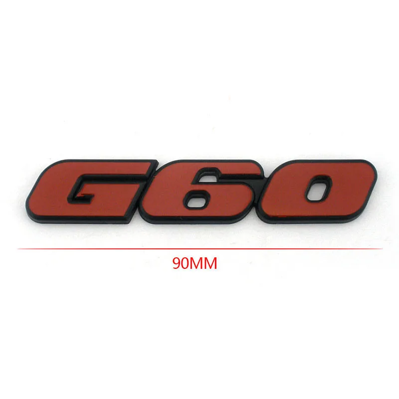 wholesale Corrado Auto Emblem Golf 2 Root Car Sticker Golf III G60 Trunk Tuning Badge Logo